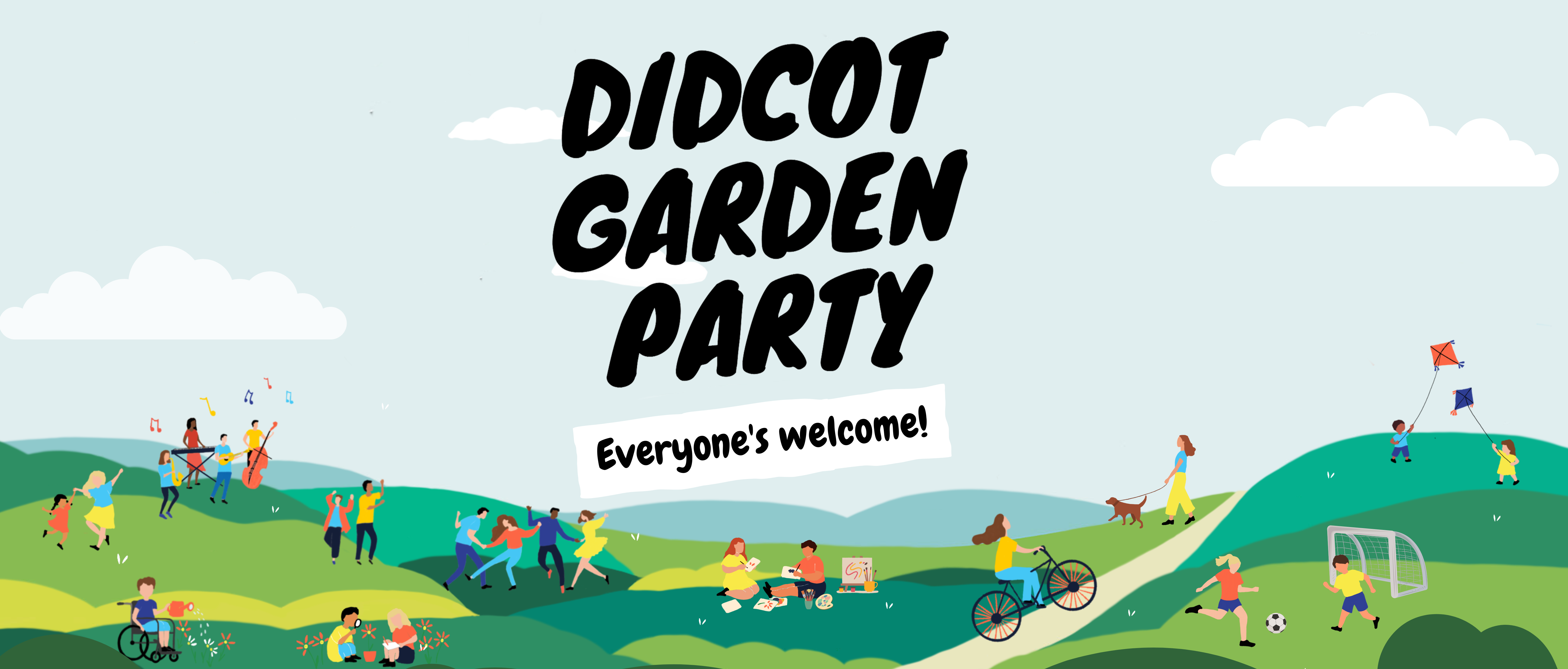 Didcot Garden Party. Everyone's welcome